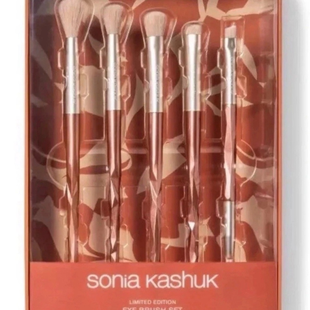 Sonia Kashuk Copper Makeup Brush Set - Picture 3 of 4